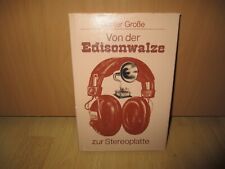 Edisonwalze zur stereoplatte gebraucht kaufen  Freyburg