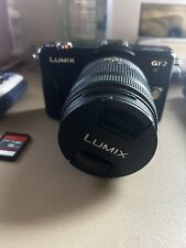 Used, Panasonic LUMIX DMC-GF2 12.1 MP Mirrorless Digital Camera BLACK Kit 14-42mm Lens for sale  Shipping to South Africa