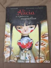 Libro de Tapa Dura - Alicia En El País De Las Maravillas por Lewis Carroll / ESPAÑOL segunda mano  Embacar hacia Argentina