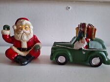 Christmas ornaments santa for sale  UK