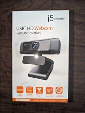 Webcam j5create JVCU100 USB HD com rotação 360° -Preta comprar usado  Enviando para Brazil