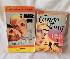 Romances de Pulp Fiction/Dime Store.  Strange Fruit por Lillian Smith & Congo música por comprar usado  Enviando para Brazil