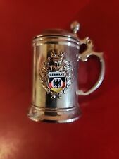 Pitcher Mug Ges. Gesch Miniature Stein Coat of Arms of Germany Silver for sale  Shipping to South Africa