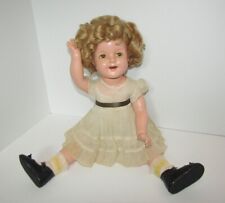 Vintage Doll Ideal SHIRLEY TEMPLE Composition 22” Tag Original Dress 1930s for sale  Newburg