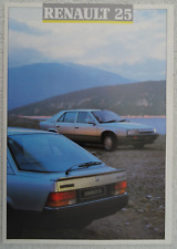 Renault brochure 1987 for sale  BOURNEMOUTH