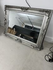 Silver mirror large for sale  AYLESBURY