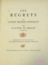 Regrets oeuvres poetiques d'occasion  Niort