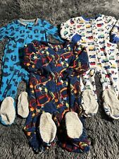 Toddler Boy Clothes 2T Lot Footed Sleepers Fleece Sports Animals Mixed Brands  for sale  Shipping to South Africa