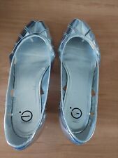Evans shoes silver for sale  GREENHITHE