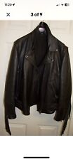 Leather bikers jacket for sale  CARMARTHEN