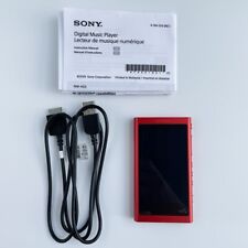 Sony NW-A55 Walkman Rojo Reproductor de Audio Digital MP3 Bluetooth Instrucción en Inglés segunda mano  Embacar hacia Mexico
