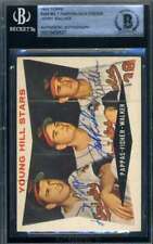 Milt Pappas Jack Fisher Jerry Walker Beckett Firmado 1960 Topps Young Hill Stars , usado segunda mano  Embacar hacia Argentina