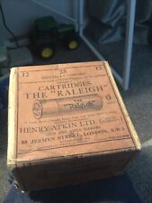 Vintage Henry Atkin Ltd Empty Cartridge Box for sale  Shipping to South Africa