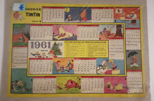 Calendrier tintin 1961 d'occasion  France