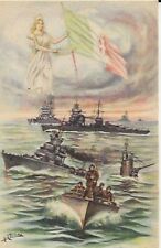 Cartolina marina militare usato  Catania