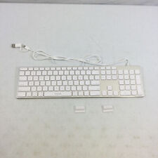 Teclado numérico Yivandi blanco plug-n-play teclado con cable para Apple Mac OS segunda mano  Embacar hacia Mexico