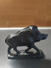 Wildschwein bronze eisenguss gebraucht kaufen  Oppenheim