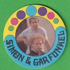 1972 Monty Gum Pop Star adesivos de música sem (pano/pontos) - Simon & Garfunkel comprar usado  Enviando para Brazil