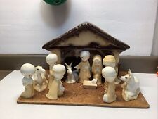 Nativity ceramic creche for sale  Caldwell