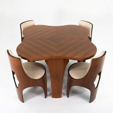 1966 Cylindra mesa de jantar extensão com quatro cadeiras por Henry P. Glass & Richbilt, usado comprar usado  Enviando para Brazil
