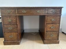 Partner desk oak for sale  LONDON