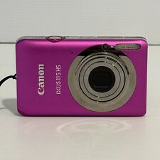 Pink Canon IXUS 115HS Digital Camera  - UNTESTED for sale  Shipping to South Africa