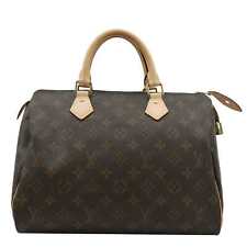 Bolsa satchel Louis Vuitton Speedy 30 monograma lona marrom comprar usado  Enviando para Brazil