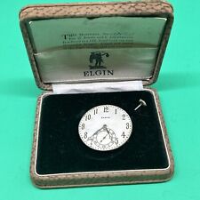 Vintage Elgin Relógio de Bolso Masculino Movimento 17j GM Wheeler Mecânico (reparo) comprar usado  Enviando para Brazil