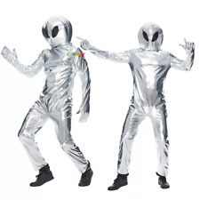 Nuevo Disfraces Espacio Alienígena Mono Cosplay Astronauta Halloween Fiesta Hombres Body segunda mano  Embacar hacia Argentina