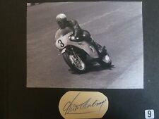 Mike hailwood autograph for sale  COVENTRY