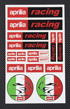 Aprilia Racing Aufkleber blatt Laminiert 19 stickers RSV factory rs125 rs50 sr50 comprar usado  Enviando para Brazil