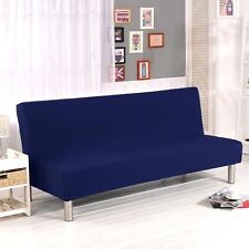 Used, Stretch Armless Folding Sofa Slipcover Elastic Bed Futon Couch Cover Protector for sale  Shipping to South Africa