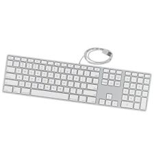 GENUINE APPLE MAC USB FULL KEYBOARD  A1243 ALL CLEAN, EXCELLENT COND "A" GRADE for sale  Shipping to South Africa