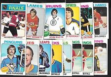 1975-76 OPC 75-76 O PEE CHEE NHL HOCKEY CARD + ERROR & VARIATION 1-132 SEE LIST for sale  Canada
