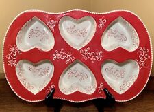 Sartén de cupcakes de corazón Temptations ENCAJE FLORAL ❤️ 6 MINI PASTELES/MUFFINS • San Valentín segunda mano  Embacar hacia Argentina