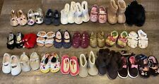 Lote de sapatos para bebê menina recém-nascido até o tamanho 3 lote 24 pares lote de sapatos para bebê vestido botas de água comprar usado  Enviando para Brazil