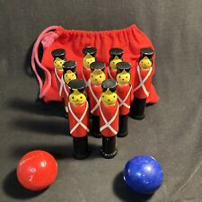 Wooden skittles bowling for sale  BANBURY