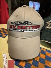 Skeeter Performance Fishing Boats  Dark Tan  RARE Hat Cap -- NEW for sale  Shipping to South Africa