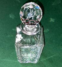 Crystal vintage decanter for sale  PULBOROUGH