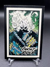 1992 Marvel Comic Images Ghost Rider II Glow in the Dark The Flames #G6 Legal!, usado comprar usado  Enviando para Brazil