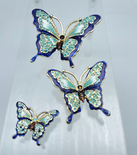 Set blue butterfly for sale  Shipping to Ireland