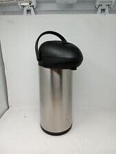 Used, Stainless Steel Table Desk Top Airpot Swivel Flask Hot Cold Coffee Tea Picnic for sale  Shipping to South Africa