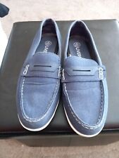 Mens navy canvas for sale  ILFORD