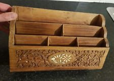 Hand carved wooden for sale  PEVENSEY