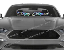 Stang clique windshield for sale  Long Beach
