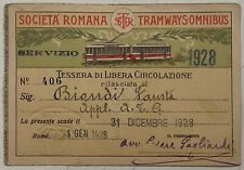 Società romana tramways usato  Milano