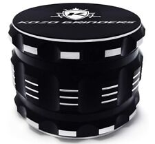 Kozo Grinders Best Herb Grinder Large 4 Piece, 2.5in Black Anodized Aluminum for sale  Shipping to South Africa