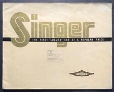 Singer car range for sale  Shipping to Ireland