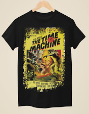 Camiseta preta unissex inspirada em pôster de filme The Time Machine (1960) comprar usado  Enviando para Brazil