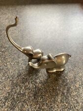 Silver plated elephant for sale  WALSALL